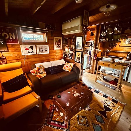 Retro Private Lodge With Hot Tub Nr Dartmoor Newton Abbot Exterior foto