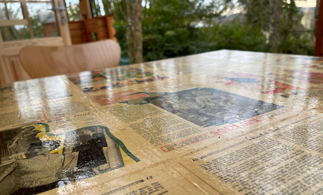 Retro Private Lodge With Hot Tub Nr Dartmoor Newton Abbot Exterior foto