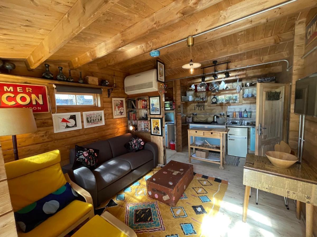 Retro Private Lodge With Hot Tub Nr Dartmoor Newton Abbot Exterior foto