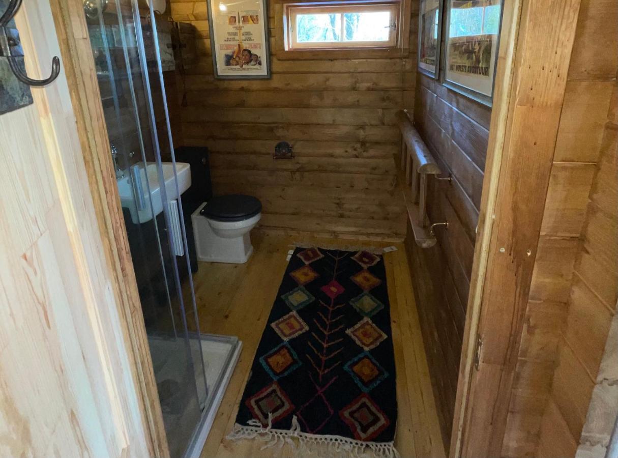 Retro Private Lodge With Hot Tub Nr Dartmoor Newton Abbot Exterior foto